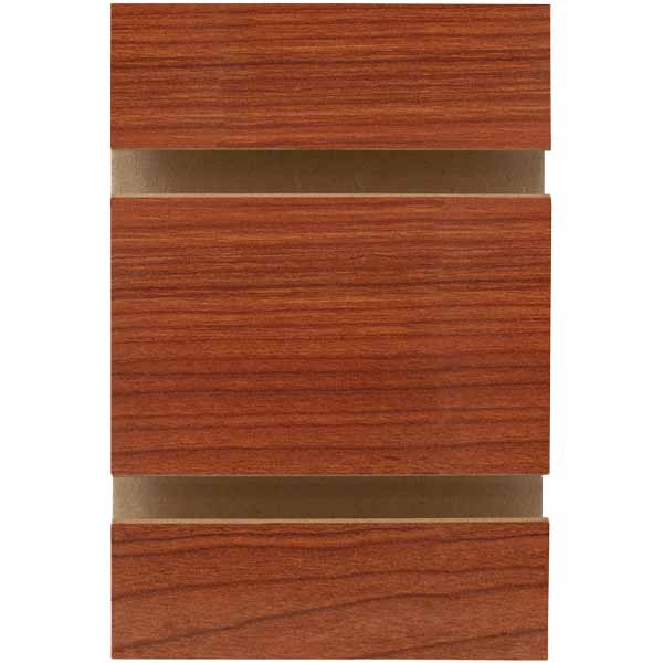 Cherry Melamine Slatwall Panel 4' x 8' KC Store Fixtures
