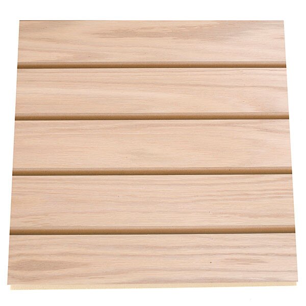 Slatwall 4' x 8' 3"OC - red oak veneer