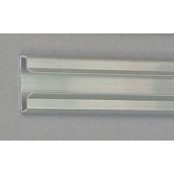 Aluminum slatwall insert 48" long