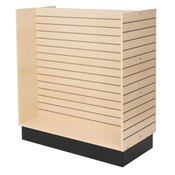 Slatwall H-unit 48"x24"x54" high - maple