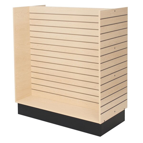 Slatwall H-unit 48"x24"x54" high - maple