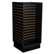 Slatwall H-unit 24"x24"x54" high - black