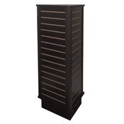 Slatwall triangle unit 24" wide x 54" high - black