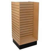 Slatwall H-unit 24"x24"x54" high - maple