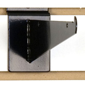 Slatwall 8" shelf bracket-black