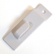 Slatwall picture hook- white
