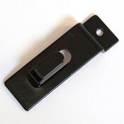 Slatwall picture hook - black