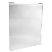 Acrylic T-Shirt Holder for Slatwall and Gridwall 11-1/2W x 14-1/4H x 1D