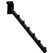 Slatwall 6-ball waterfall– black