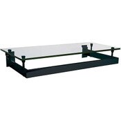 Slatwall Hang Bar/Shelf - Black