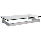 Slatwall Hang Bar/Shelf - Chrome