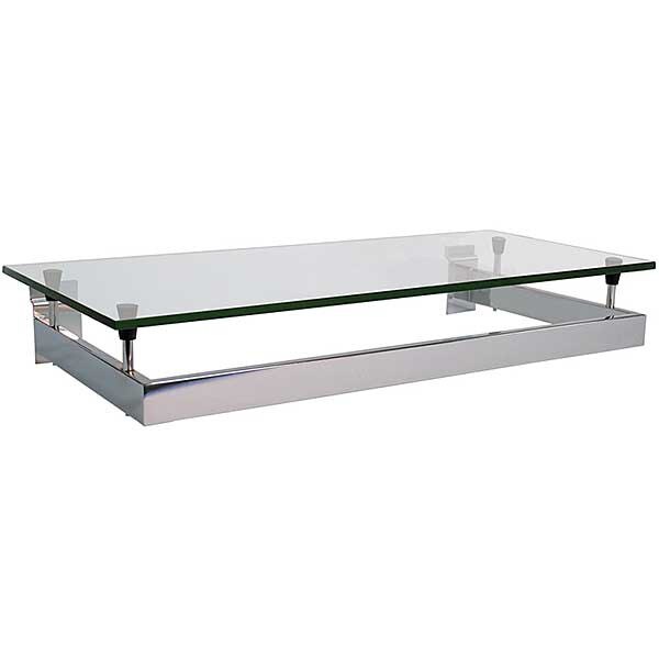 Slatwall Hang Bar/Shelf - Chrome