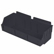 Storbox wide-4.65"d x 11.42"w x 3.35"h-black