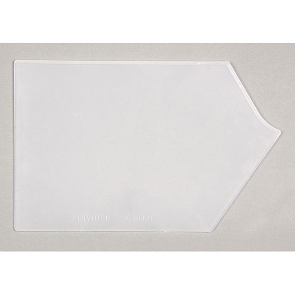 Slatbox divider C - clear