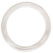 Clear Scarf Ring - Clear