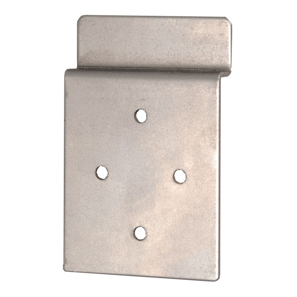 Slatwall Back Adapter Plate (2"x 2.5") KC Store Fixtures