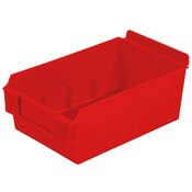 Shelfbox 200-9.25"d x 5.51"w x 3.74"h red