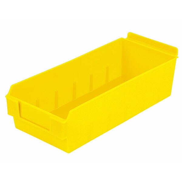 Shelfbox 300-13.18"d x 5.51"w x 3.74"h yellow