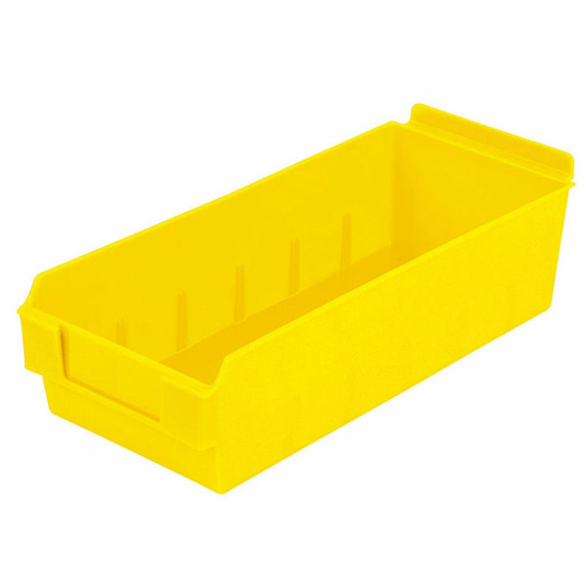 Shelfbox 300-13.18"d x 5.51"w x 3.74"h yellow