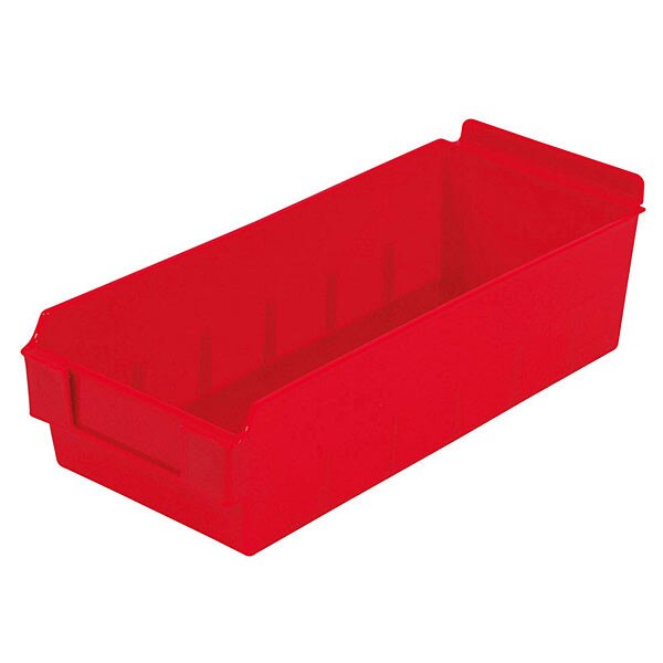 Shelfbox 300-13.18"d x 5.51"w x 3.74"h red