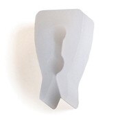 Inventory control clip fits .149-.25 diameter wire - clear