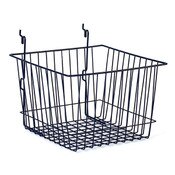 Basket 12"w x 12"d x 8"h Universal fit - black