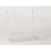 Basket 12"w x 6"d x 6"h Universal fit - white