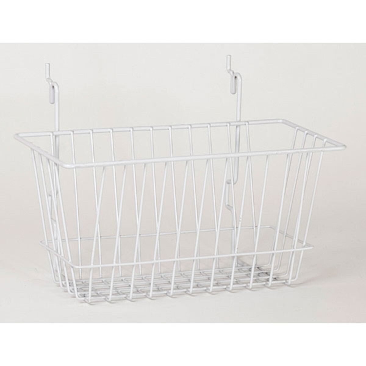 Basket 12"w x 6"d x 6"h Universal fit - white