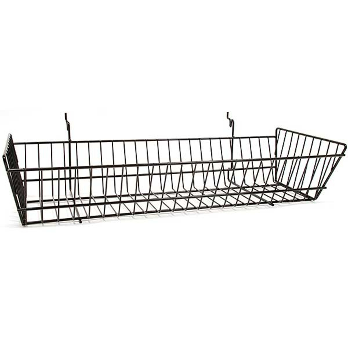 Wire Basket 24w x 10d x 5h - black