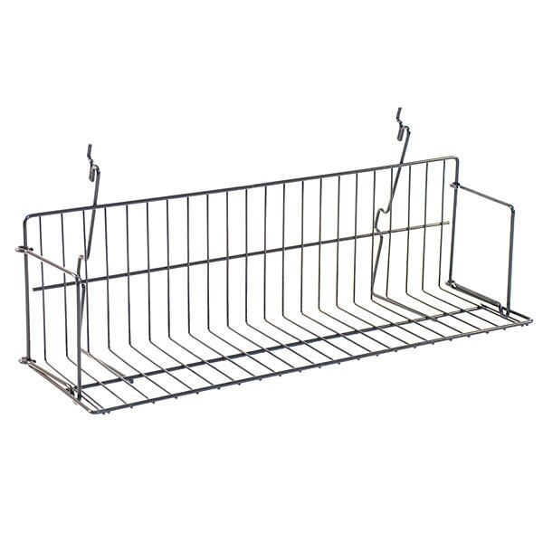Video shelf 23"w Universal fit - black