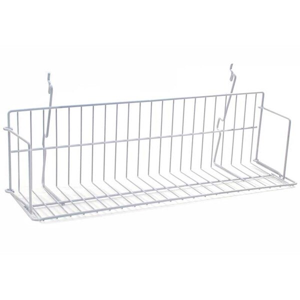 Video shelf 23"w Universal fit - white