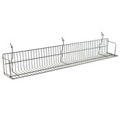 Video shelf 46"w Universal fit - black
