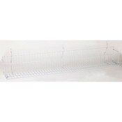 Video shelf 46"w Universal fit - white