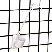 Flag Holder for gridwall - white