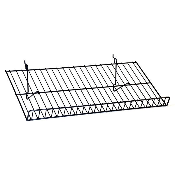 Sloping shelf 23-1/2"w x 12"d Universal fit - black