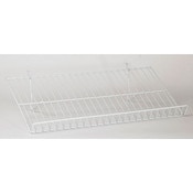 Sloping shelf 23-1/2"w x 12"d Universal fit - white