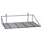 Double shirt shelf 23-1/2"w x 14"d Universal fit - black
