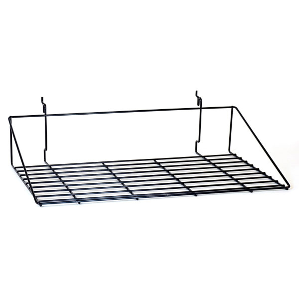 Double shirt shelf 23-1/2"w x 14"d Universal fit - black