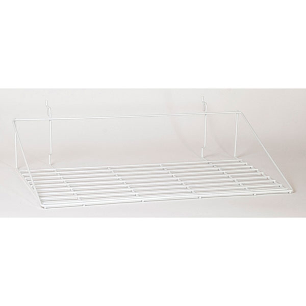 Double shirt shelf 23-1/2"w x 14"d Universal fit - white