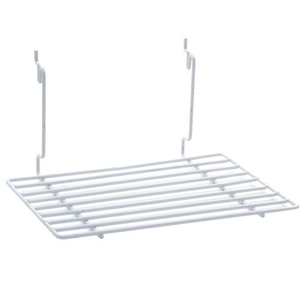 Flat shelf 12"w x 8"d Universal fit - white