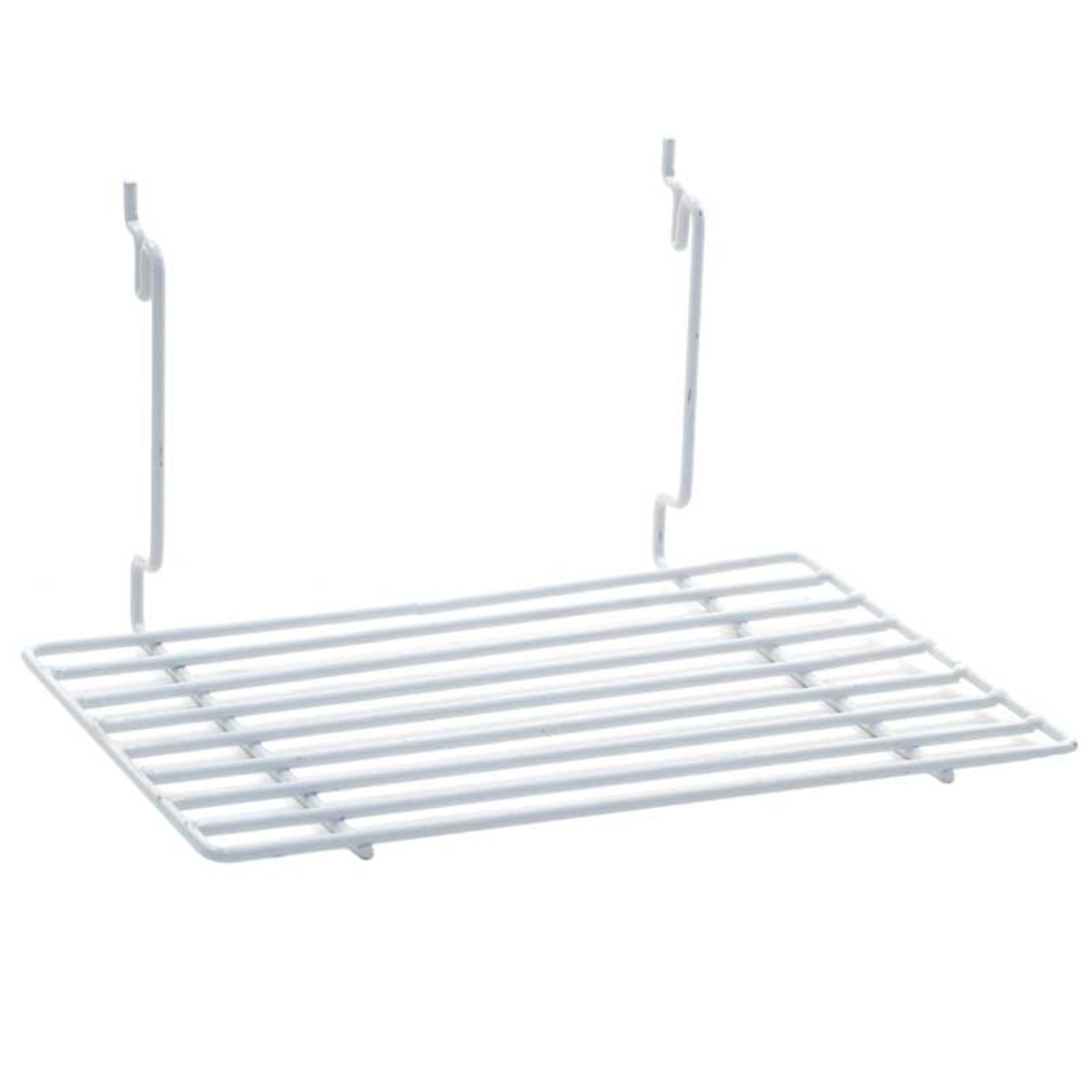 Flat shelf 12"w x 8"d Universal fit - white