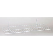 Flat shelf 23-1/2"w x 12"d Universal fit - white