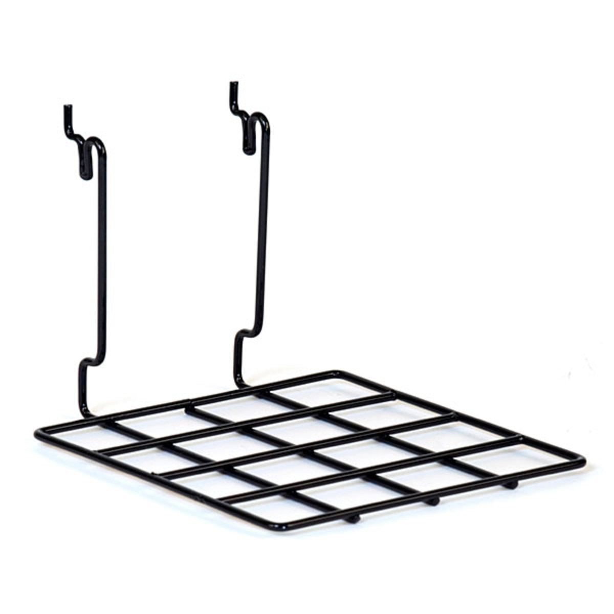 Flat shelf 8"w x 8"d Universal fit - black