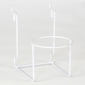 Hat holder - 4" ring Universal fit - white