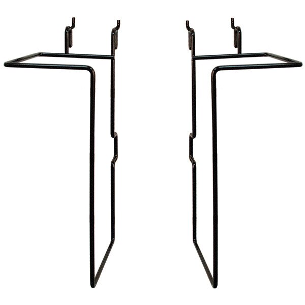 Universdal adjustable literature holder - 11"h x 4"d - black