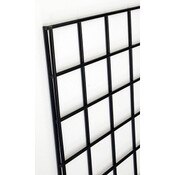 Gridwall panel 2'w x 6'h-black