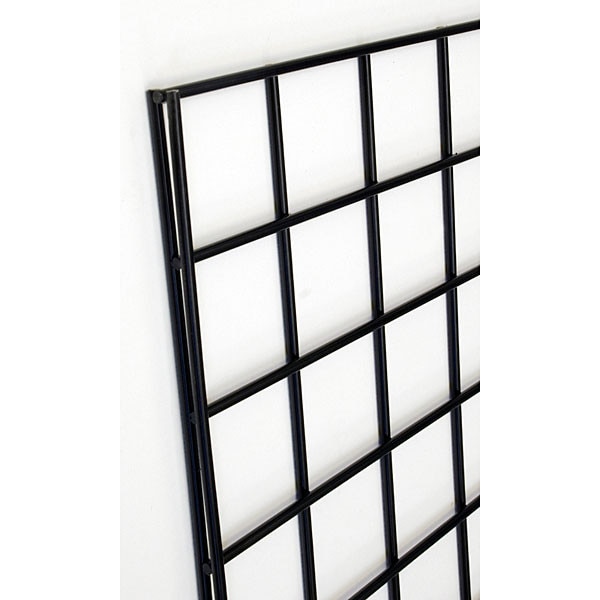 Gridwall panel 4'w x 4'h-black