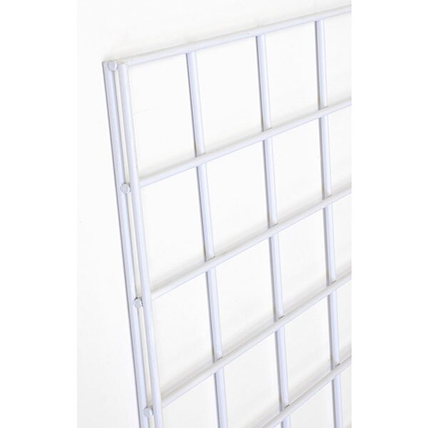 Gridwall panel 2'w x 6'hwhite