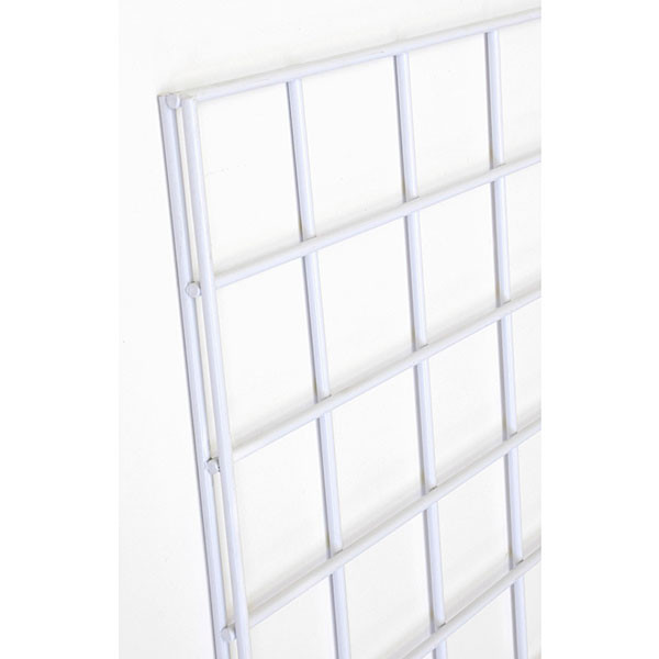 Gridwall panel 2'w x 6'h-white