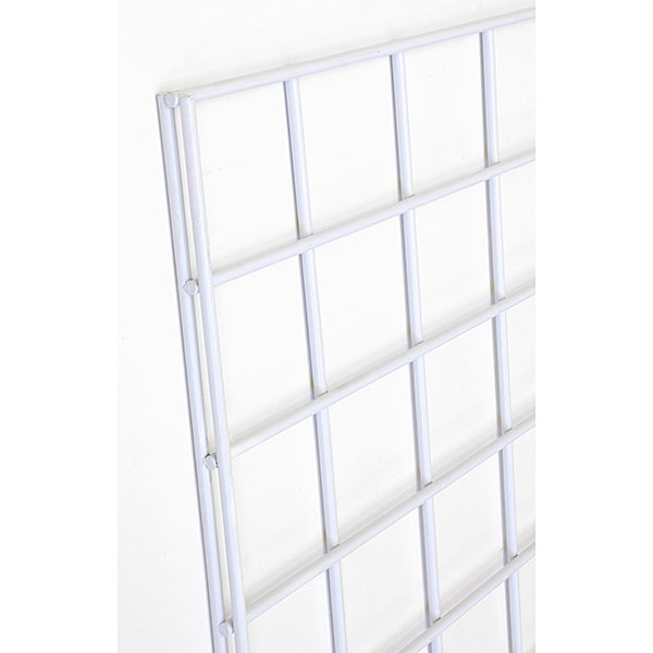 White Wire Grid Panel Small Wall Panel Display